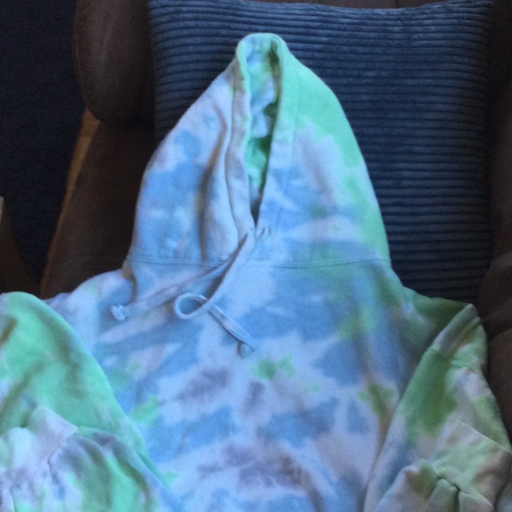 Tie Dye hooded sweatshirt